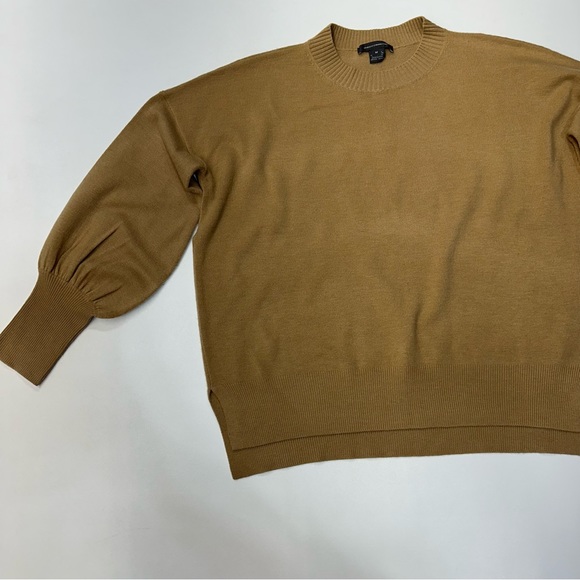 French Connection Women’s Long Puff Sleeve Knit Sweater Size Medium - Picture 7 of 7